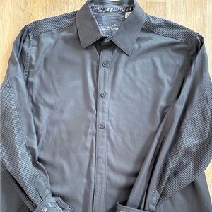 Robert Graham Gray Casual Button Down Shirt